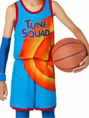 Adult Medium Space Jam Tune Squad Costume Set. NWT